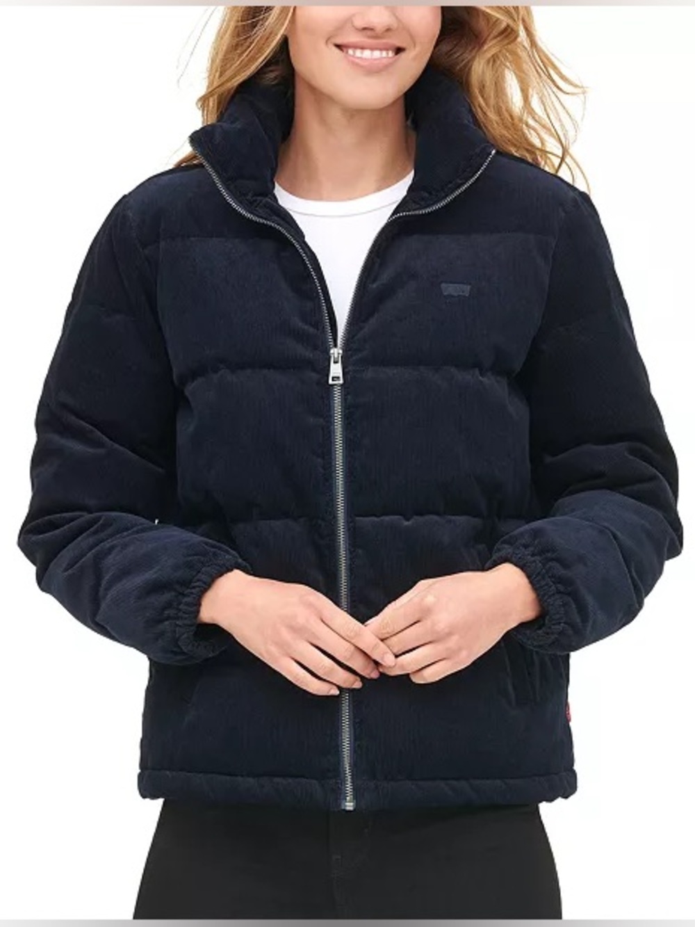Levi’s Black Puffer Jacket - Corduroy Style